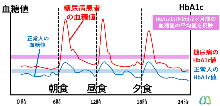 血糖値とHbA1c