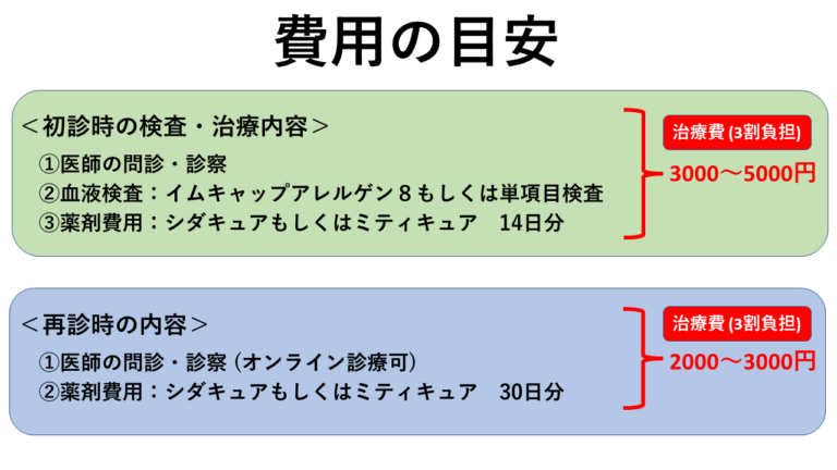 費用の目安