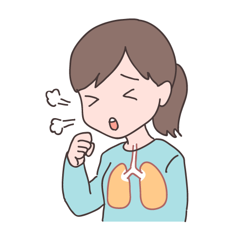 インフルエンザ後に肺炎が起きることがあります
